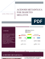 Acidosis Metabólica Por Diabetes Minittus