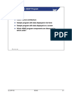 Contents:: Program Flow in An ABAP Program