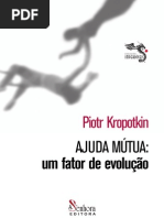 Piotr Kropotkin - Ajuda mútua, Um fator de evolução