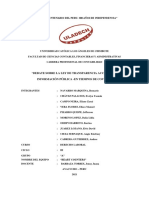 Debate Sobre La Ley de Transparencia Acceso A La Información Pública - en Tiempos de Covid 19 Semana 15