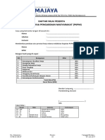 4.FM-S1.08.07 Form Daftar Nilai Peserta PKPM Rev01 07 Juli 2017