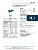 Vishay Bccomponents: Features