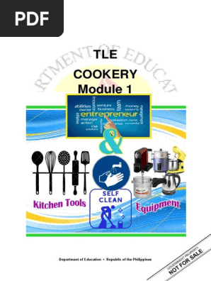 TLE-G-9-Module-1-Cookery-Lesson-1-PECS-Clean-sanitize-and-store-kitchen-tools-and-equipment