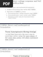 VARMA For Battery Voltage Forecasting 3