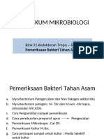 PRAKTIKUM MIKROBIOLOGI Blok Tropmed - BTA-dikonversi