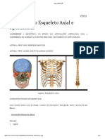 Artrologia Do Esqueleto Axial e Apendicular
