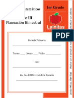 1er Grado - Bloque 3 - Desafíos Matemáticos