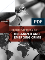 Global Strategy On Organized and Emerging Crime
