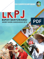 LKPJ Bupati Banyuwangi Akhir Tahun Anggaran 2015