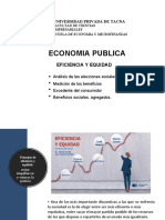 EFICIENCIA y EQUIDAD