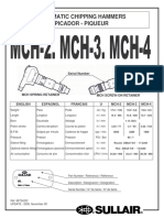 Despiece y Numero de Parte MCH-2, MCH-3, MCH-4