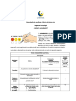 Autoevaluación de Los Estudiantes