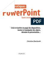 PowerPoint. Travaux Pratiques. Toutes Versions 2007 À 2016 Et Office 365