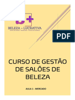 GESTÃO DE SALÕES DE BELEZA  - MERCADO