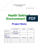 Project HSE Plan Summary