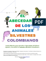 Abecedario Fauna Silvestre Colombiana 2021