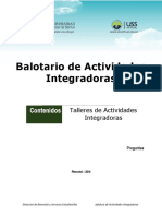 Balotario de Actividades I CR