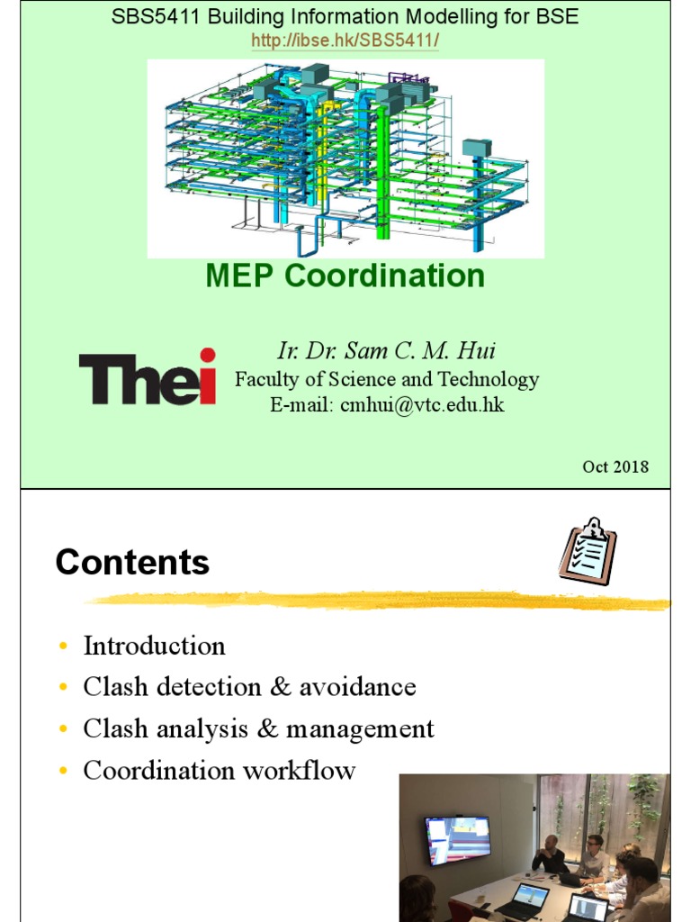 Mep Coordination Pdf Building Information Modeling Autodesk Revit