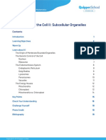 1.3 Components of The Cell II (Subcellular Organelles)