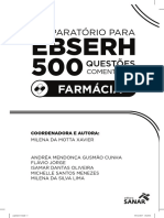 EBSERH Farmácia Capítulo Modelo