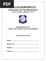 Ooad Lab Manual