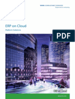 ERP On Cloud: Platform Solutions