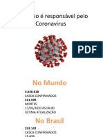 Deus não é responsável pelo Coronavirus