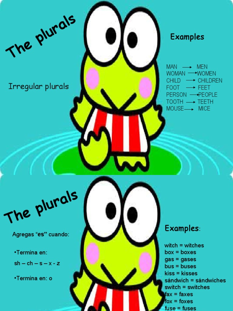 Understanding English Plural Forms | PDF