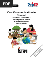 Oral Com Module 3