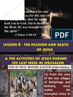 6 - Passion and Death of Jesus