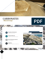 Carbonates: Mineral Groups