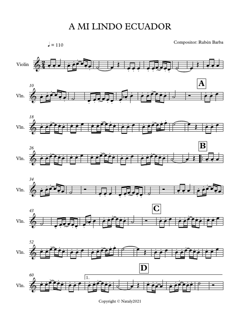 A Mi Lindo Ecuador PDF