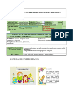 GI-1T-PLAN DE APRENDIZAJE AUTÓNOMO Castellano 6° SEMANA DEL 30 Al 3 Séptiembre