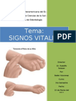 SIGNOS VITALES