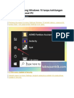 Cara Install Ulang Windows 10 Tanpa Kehilangan Data Dengan Reset PC