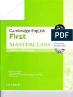 Cambridge First Masterclass 2015 WB With Answer Keys