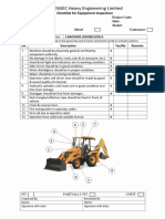 Inspection Checklist