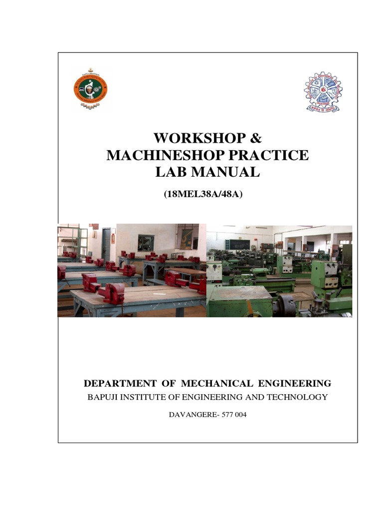 Workshop & Machine Shop Practice Manual | PDF | Screw | Metalworking