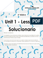 6° Básico - Lesson 1 - Solucionario