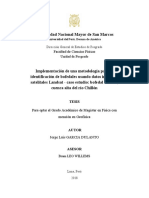 Implementación de un índice para la detección de bofedales usando imágenes satelitales Landsat