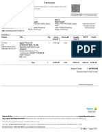 Tax Invoice for iPhone XR Purchase