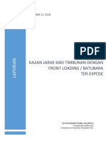 Kajian Jarak Timbunan Inpit Dengan Front Loading 180912