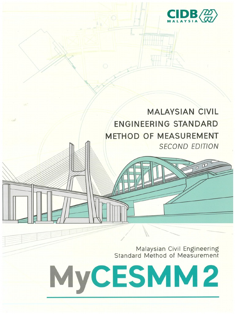 Mycesmm2 Malaysian Civil Engineering Standard Method Measurement 2 18 Pdf Malaysia Economic Sectors