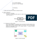 Module 1: Introduction To VLSI Design Lecture 2: System Approach To VLSI Design