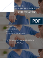 Chapter # 4: Physical Assessment As A Screening Tool
