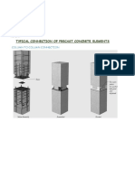 Typical Connection of Precast Concrete Elements PL100