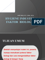 Hygiene Industri Faktor Biologi 2019 Ok