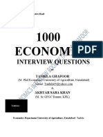 Economics Interview Book