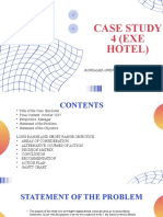 Case Study: Exe Hotel Marketing Strategies