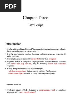 JavaScript